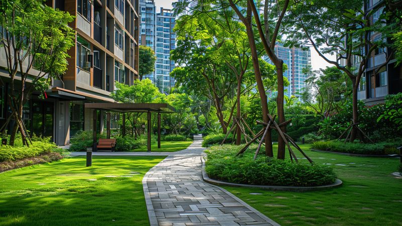 屋顶绿化植物规格参数：关键指标与选型逻辑**